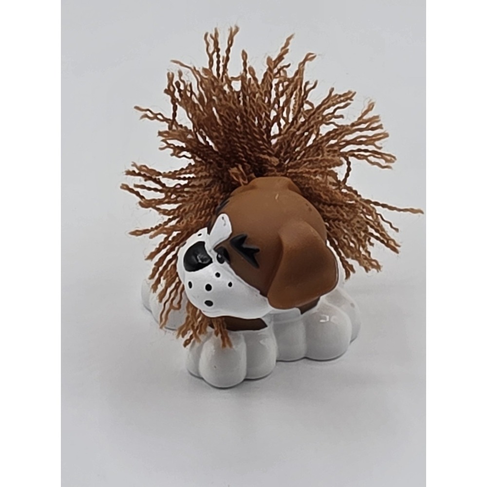 Fisher Price Little People Touch & Feel St. Bernard Puppy Dog Rare! Super Cute! - Picture 4 of 6